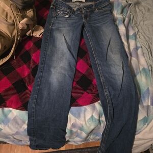 Hollister Women's Straight Leg Blue Jeans